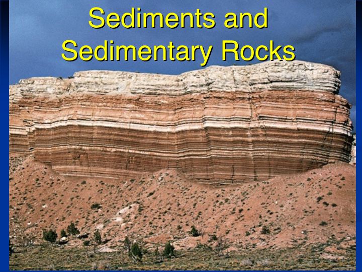 sedimentary rock types