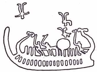 [Image: Bronze Age petroglyph, Denmark]